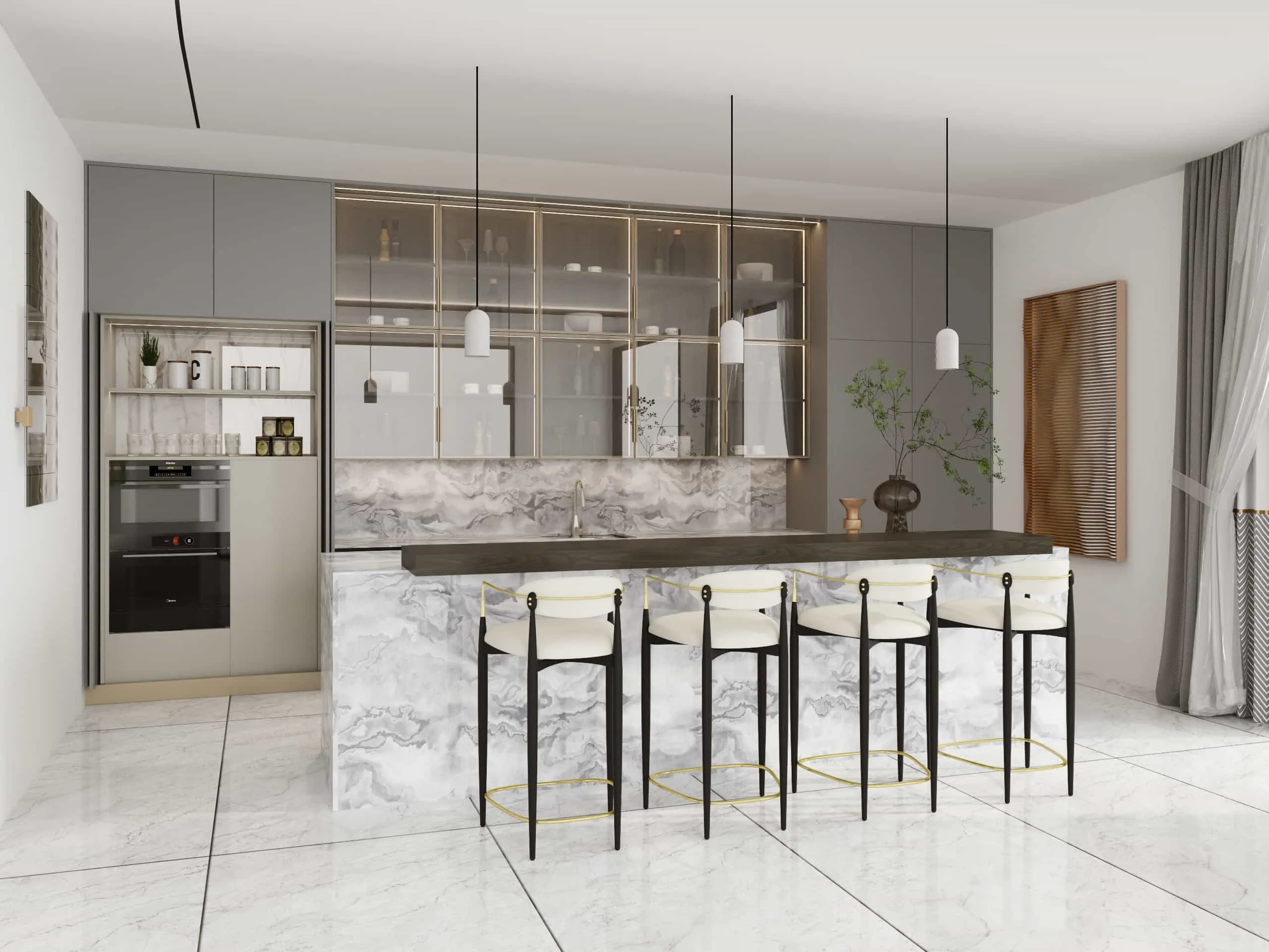13222 statuario marble kitchen