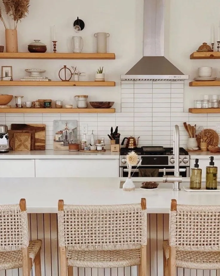 13232 floating shelves kitchen decor aesthetic