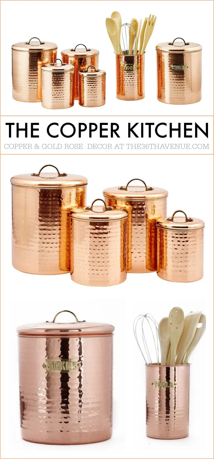 13235 copper kitchen decor ebay image 7