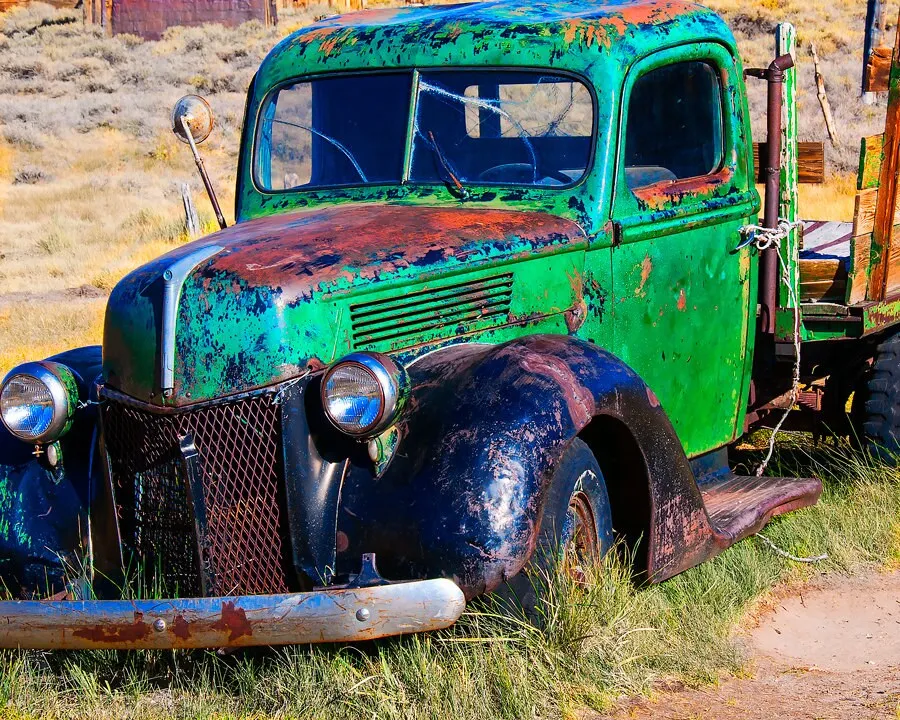 13245 old truck kitchen decor 2