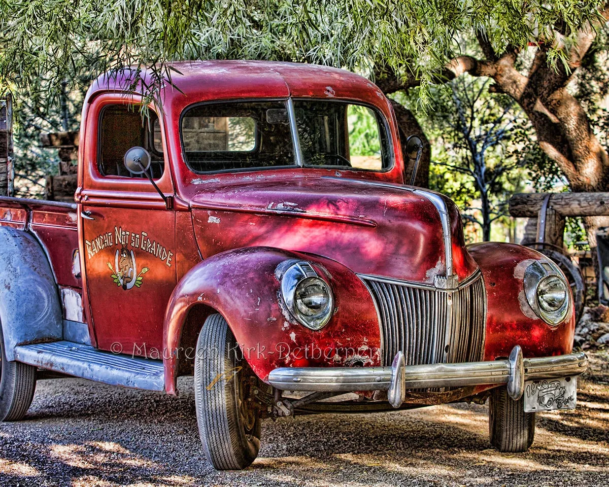 13245 old truck kitchen decor 5