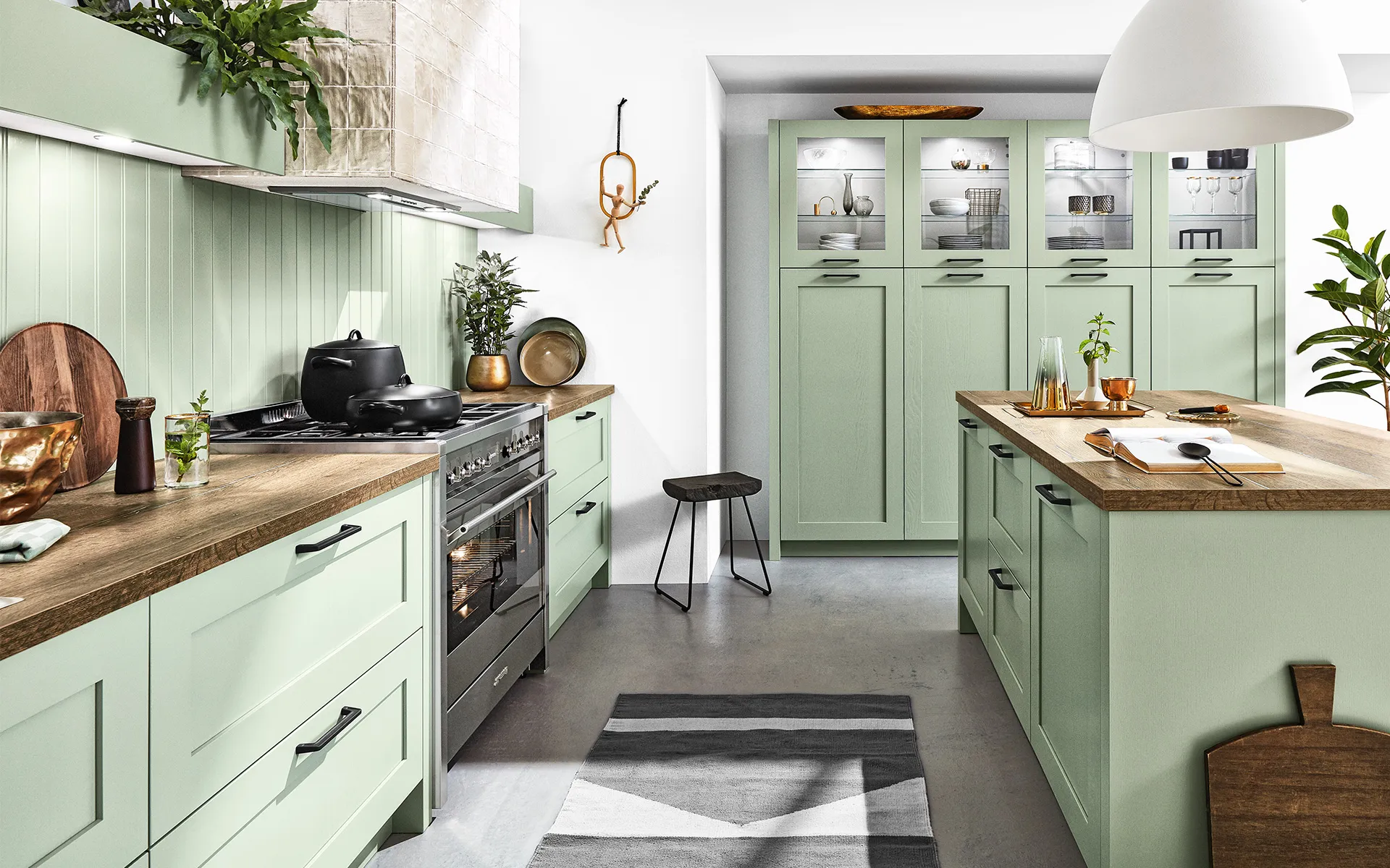 13258 pastel green backsplash