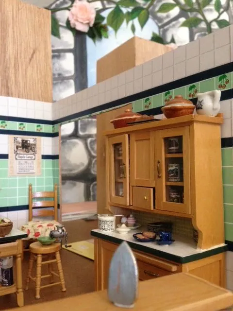 13280 classic dollhouse kitchen