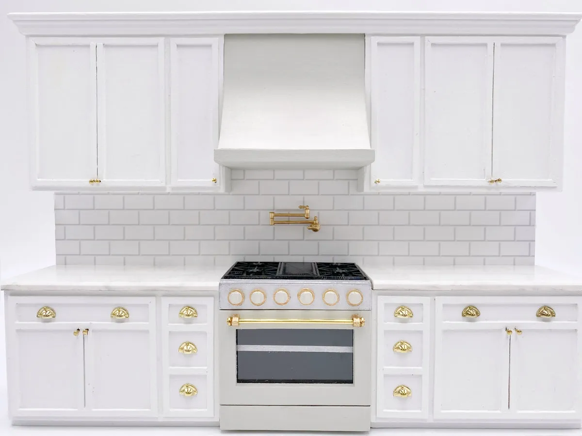 13280 modern dollhouse kitchen