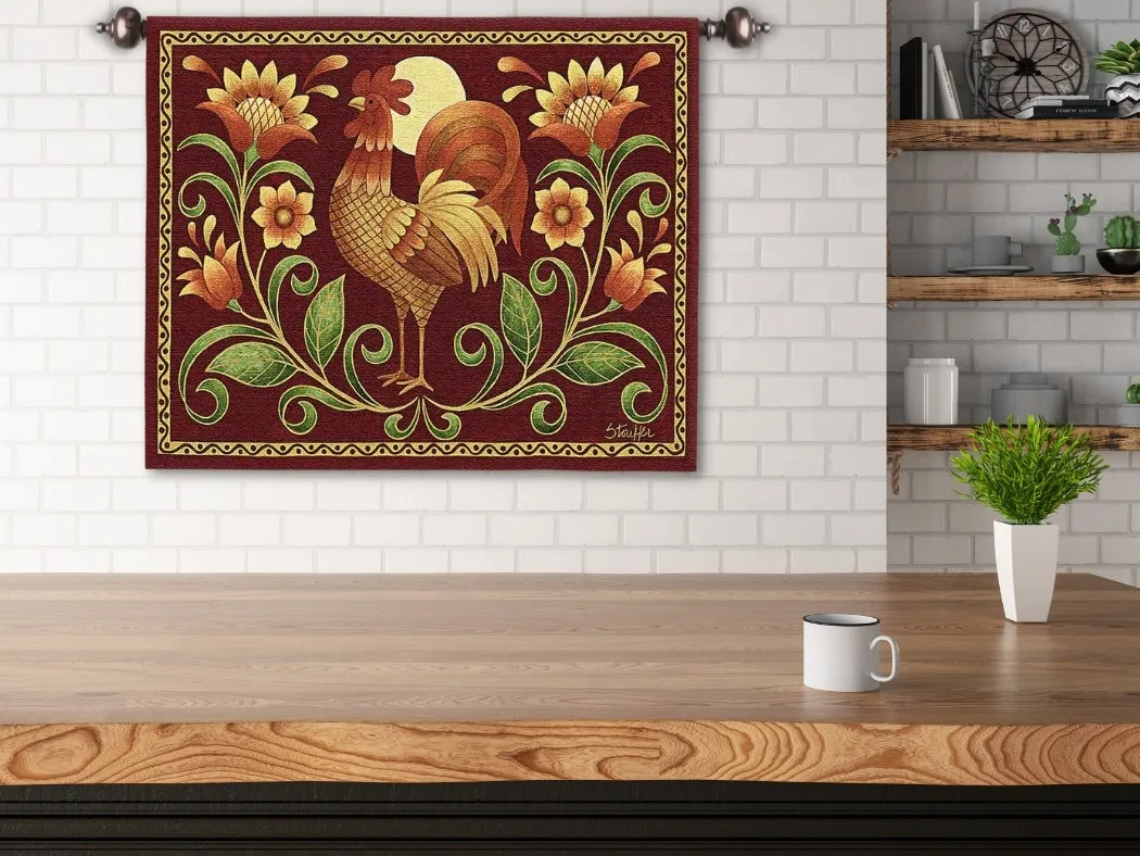 13281 budget rooster decor