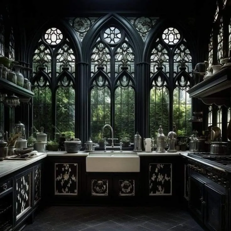 13286 gothic kitchen rich woods