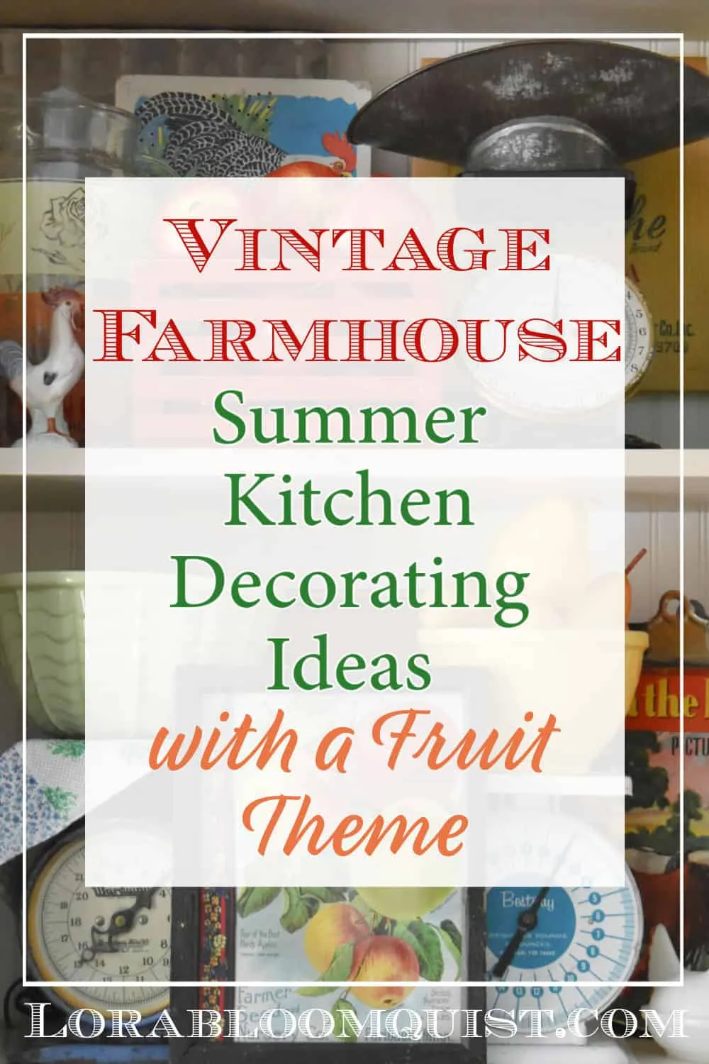 13296 vintage kitchen accessories