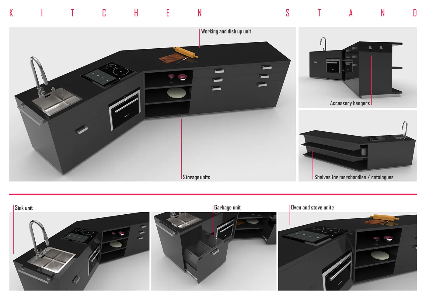 13298 kitchen decor stand arrangement