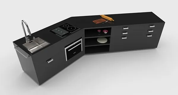 13298 kitchen decor stand assembly