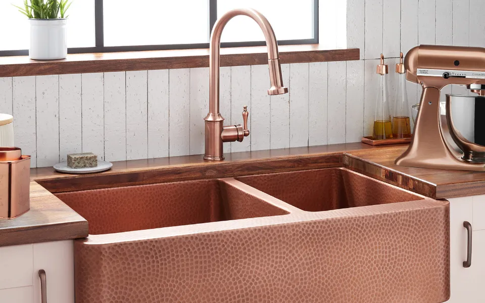 13321 copper faucet installation