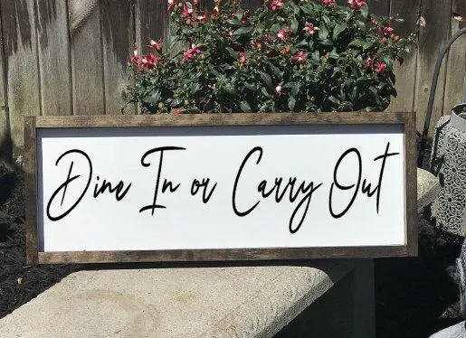 13326 farmhouse kitchen sign