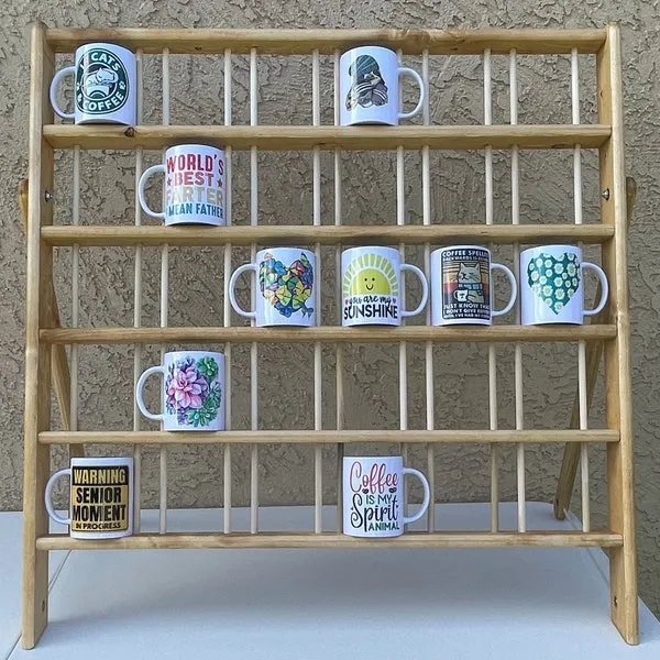 13362 coffee mug countertop display