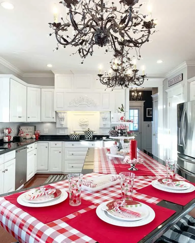 13367 buffalo plaid kitchen design