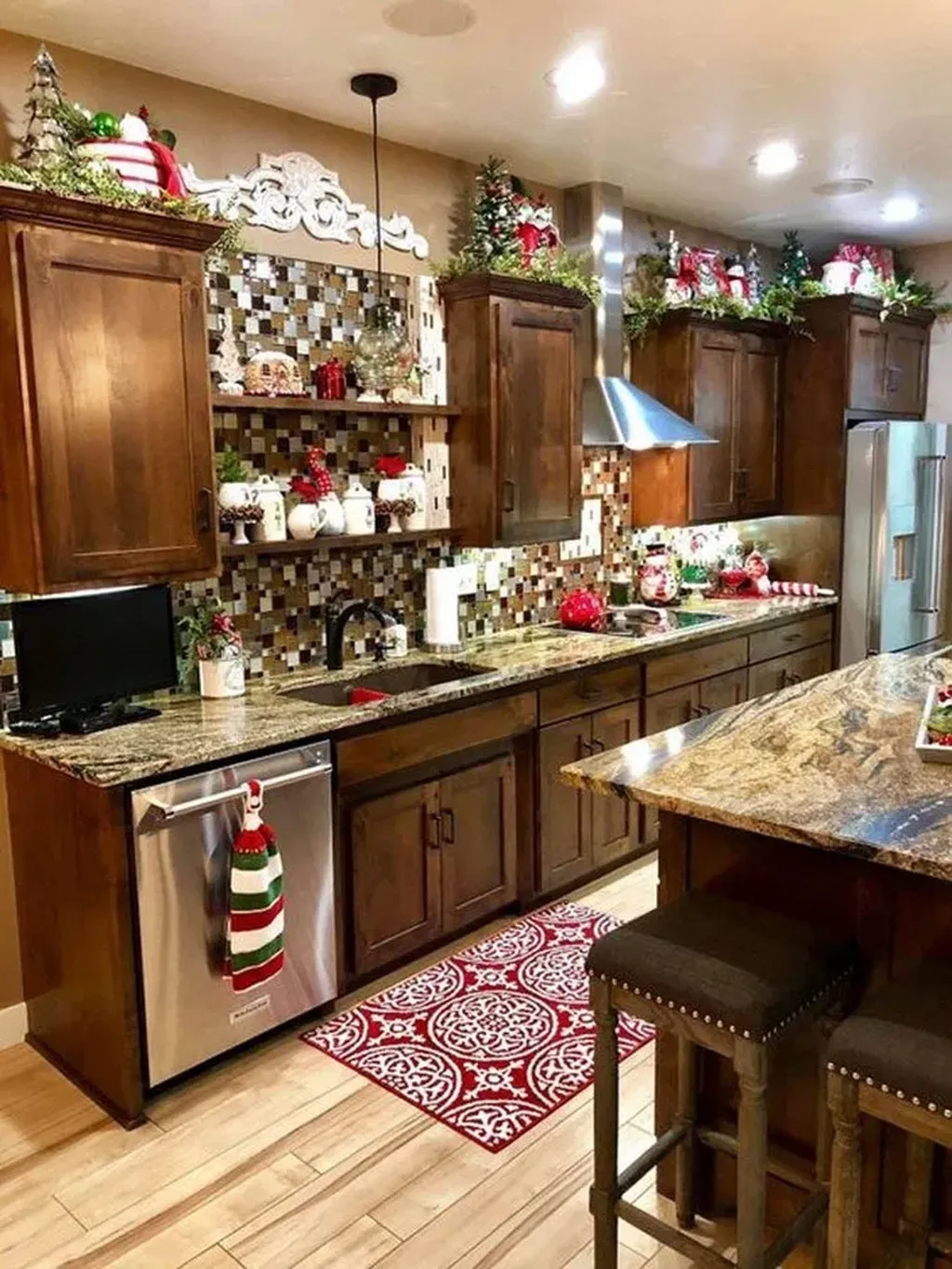 13383 christmas kitchen color palette