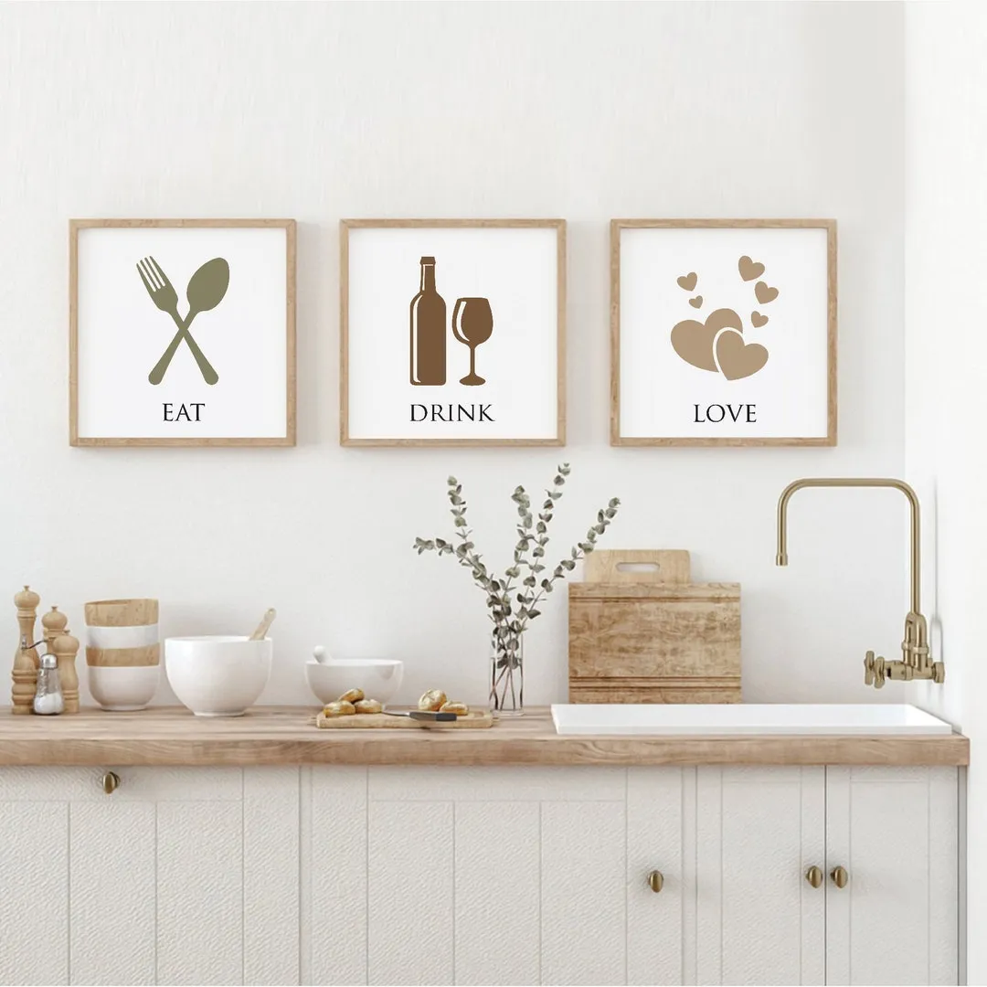 13393 landscape kitchen print