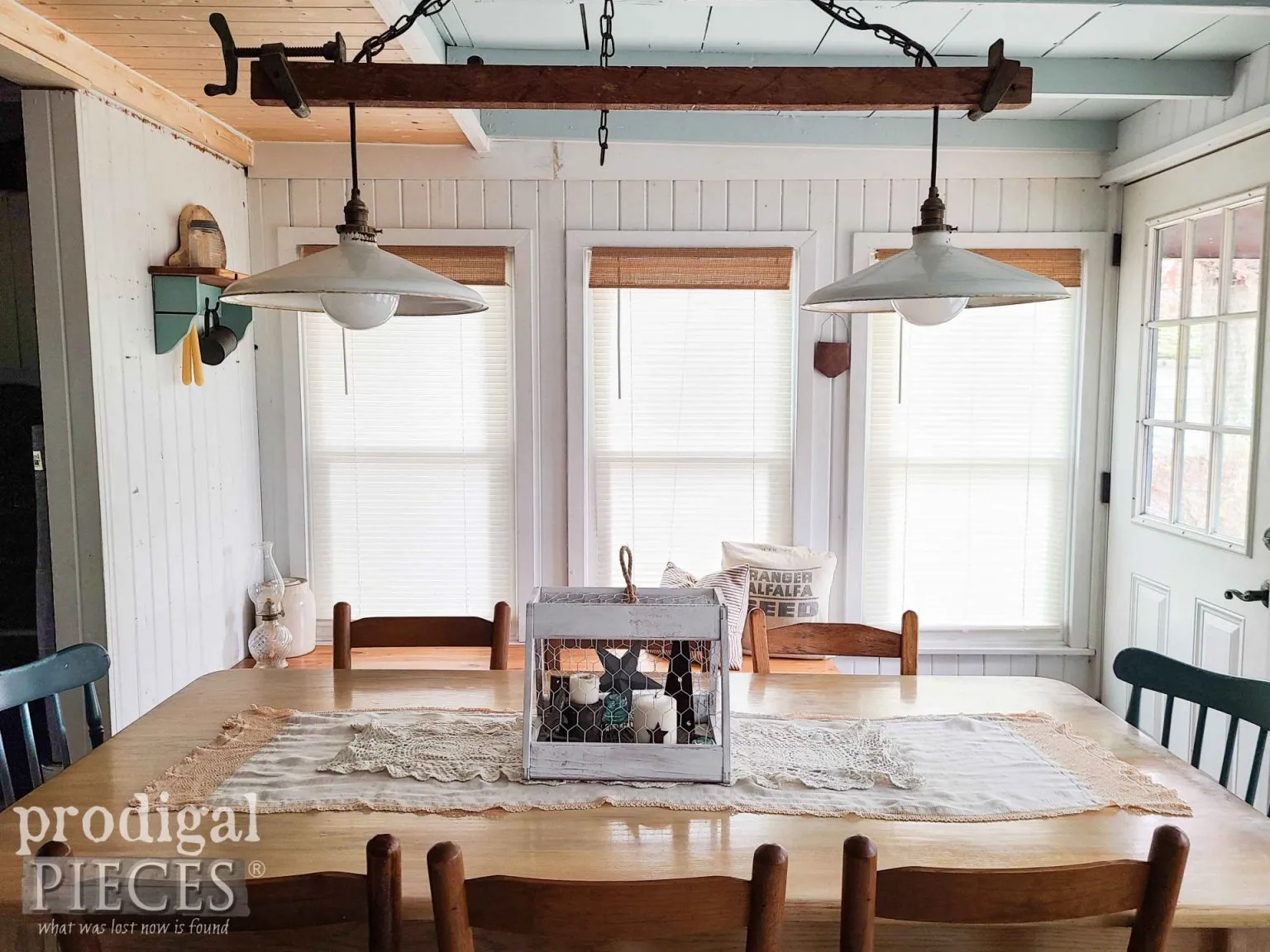 13407 reclaimed wood kitchen table