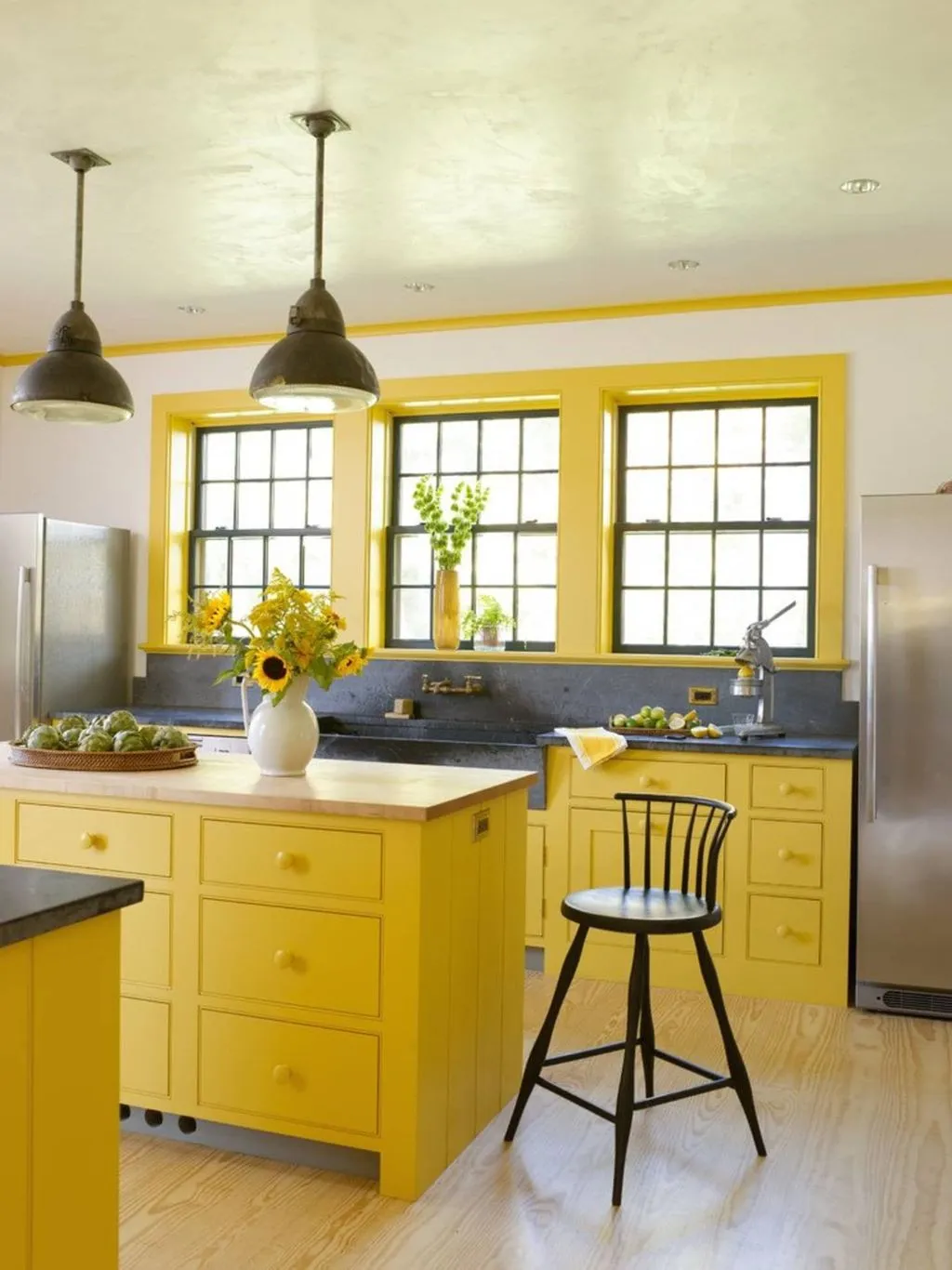 13410 vintage yellow kitchen decor 4