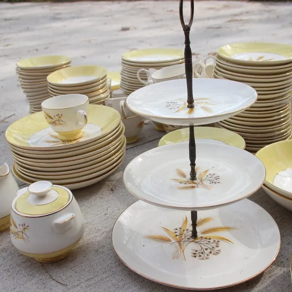 13410 vintage yellow kitchen decor 5