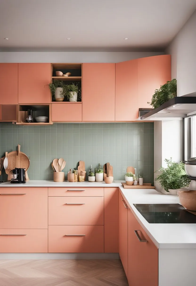 13424 coral kitchen paint