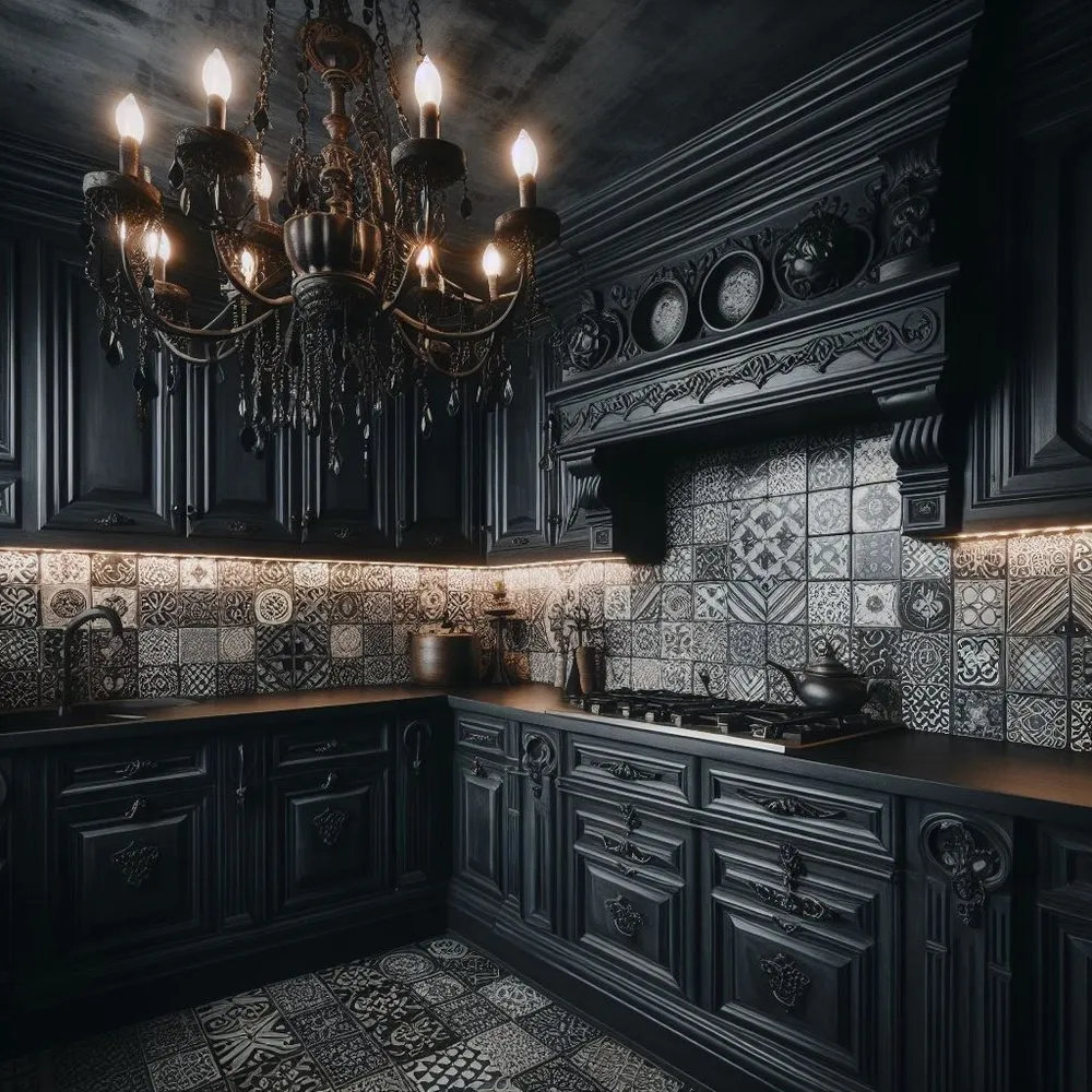 13449 gothic kitchen accessories