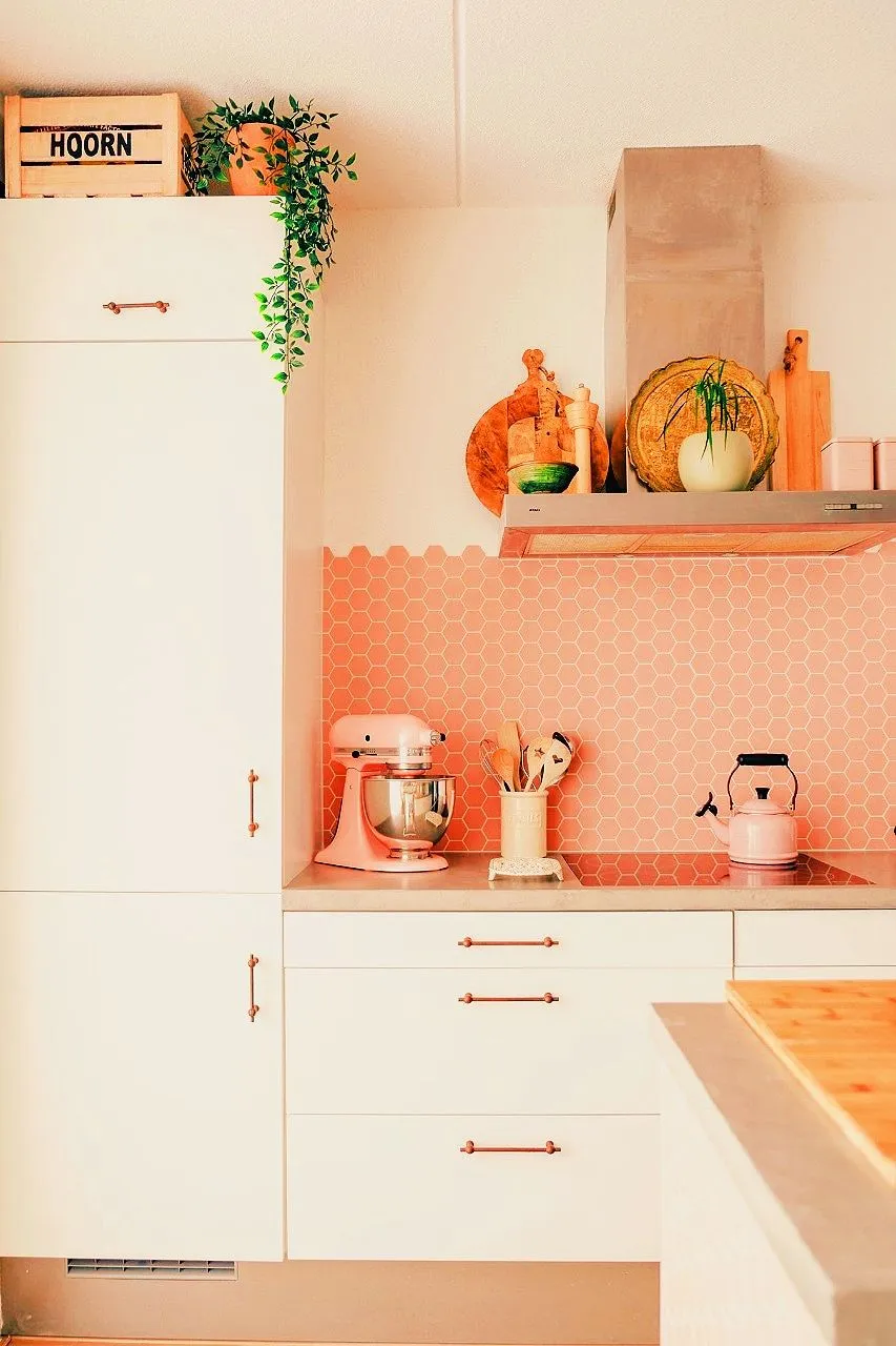 13485 pink kitchen accessories