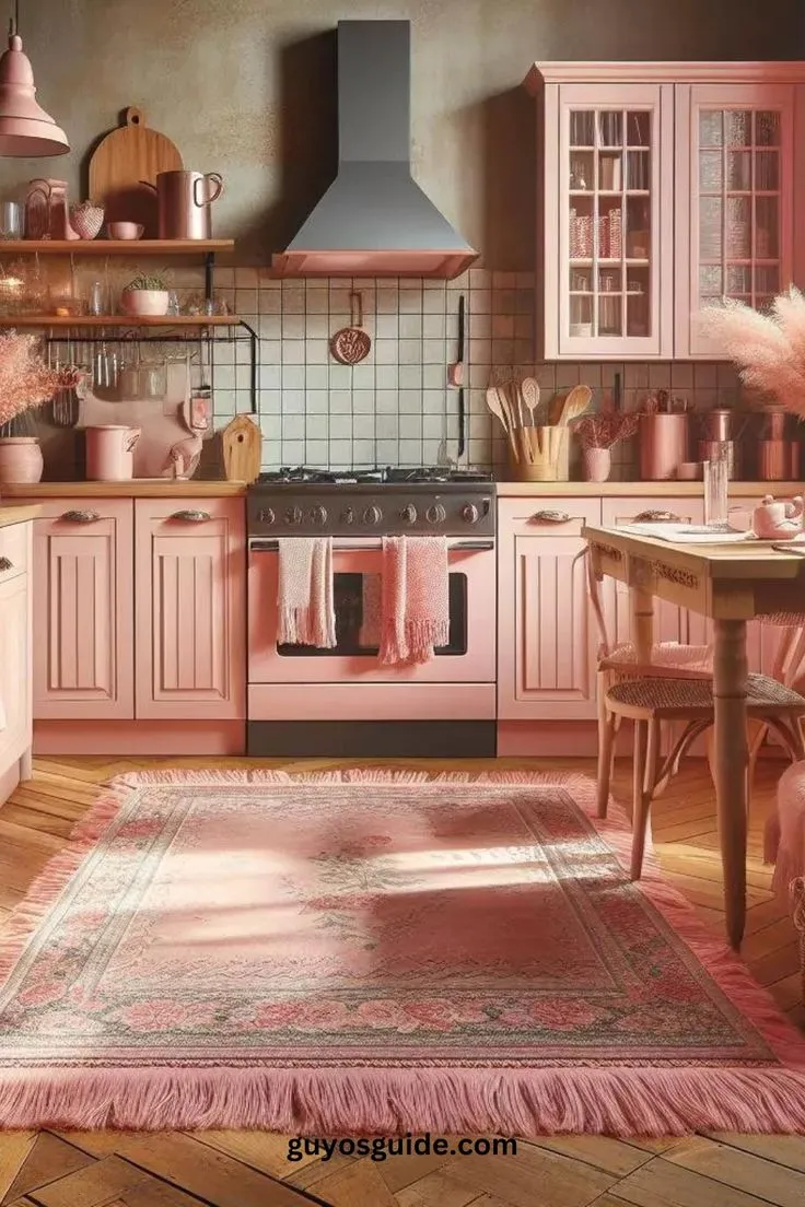 13485 pink kitchen countertops