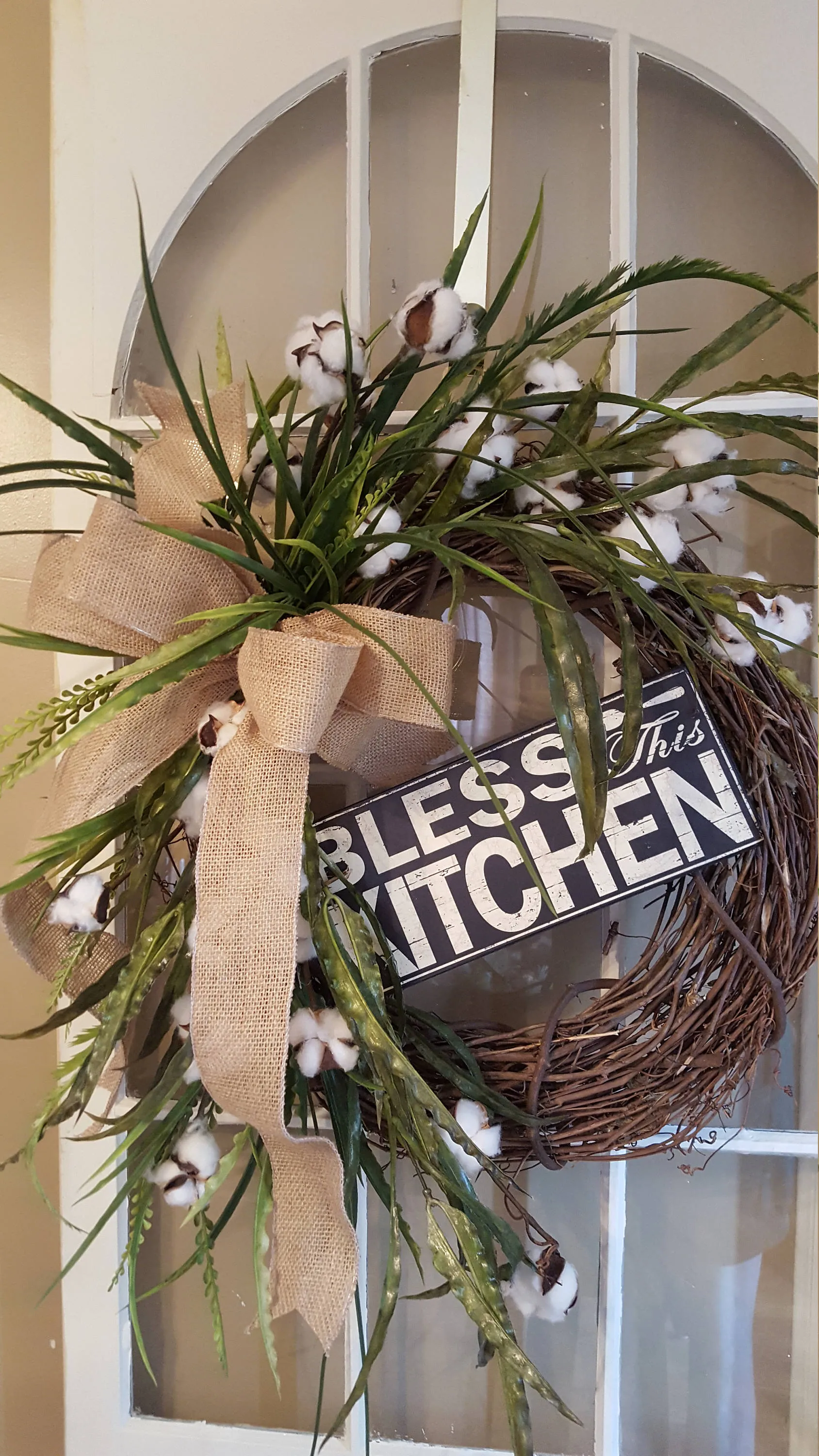 13487 natural wreath materials