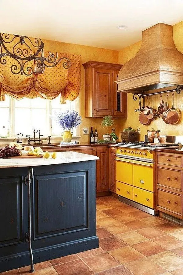 13494 yellow copper kitchen image6